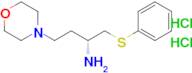 (R)-4-morpholino-1-(phenylthio)butan-2-amine dihydrochloride