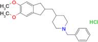 1-Benzyl-4-((5,6-dimethoxy-2,3-dihydro-1H-inden-2-yl)methyl)piperidine hydrochloride