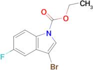 Ethyl 3-bromo-5-fluoro-1H-indole-1-carboxylate