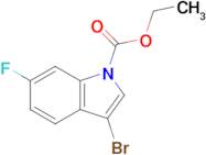 Ethyl 3-bromo-6-fluoro-1H-indole-1-carboxylate