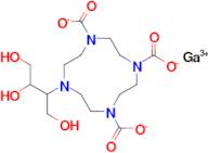 Gallium 10-(1,3,4-trihydroxybutan-2-yl)-1,4,7,10-tetraazacyclododecane-1,4,7-tricarboxylate