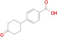 4-(4-Oxocyclohexyl)benzoic acid