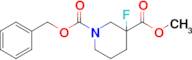 1-Benzyl 3-methyl 3-fluoropiperidine-1,3-dicarboxylate