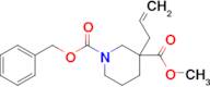 1-Benzyl 3-methyl 3-allylpiperidine-1,3-dicarboxylate