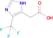 2-[4-(trifluoromethyl)-1H-imidazol-5-yl]acetic acid