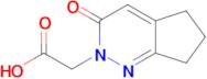 2-(3-Oxo-3,5,6,7-tetrahydro-2H-cyclopenta[c]pyridazin-2-yl)acetic acid