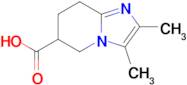 2,3-Dimethyl-5,6,7,8-tetrahydroimidazo[1,2-a]pyridine-6-carboxylic acid