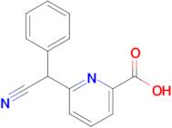 6-(Cyano(phenyl)methyl)picolinic acid