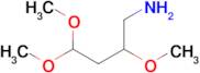 2,4,4-Trimethoxybutan-1-amine