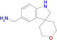 (2',3',5',6'-Tetrahydrospiro[indoline-3,4'-pyran]-5-yl)methanamine