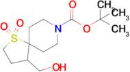 Tert-butyl 4-(hydroxymethyl)-1-thia-8-azaspiro[4.5]Decane-8-carboxylate 1,1-dioxide