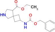 Ethyl 2-(((benzyloxy)carbonyl)amino)-6-azaspiro[3.4]Octane-8-carboxylate