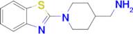 (1-(Benzo[d]thiazol-2-yl)piperidin-4-yl)methanamine