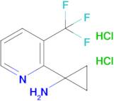 1-(3-(Trifluoromethyl)pyridin-2-yl)cyclopropan-1-amine dihydrochloride