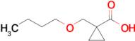 1-(Butoxymethyl)cyclopropane-1-carboxylic acid