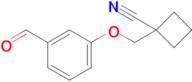 1-((3-Formylphenoxy)methyl)cyclobutane-1-carbonitrile