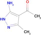 1-(5-amino-3-methyl-1H-pyrazol-4-yl)ethan-1-one