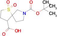 7-(Tert-butoxycarbonyl)-1-thia-7-azaspiro[4.4]Nonane-4-carboxylic acid 1,1-dioxide