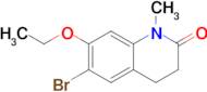 6-Bromo-7-ethoxy-1-methyl-3,4-dihydroquinolin-2(1H)-one