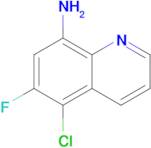 5-Chloro-6-fluoroquinolin-8-amine