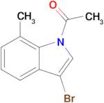 1-(3-Bromo-7-methyl-1H-indol-1-yl)ethan-1-one