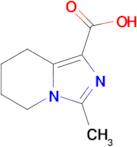 3-Methyl-5,6,7,8-tetrahydroimidazo[1,5-a]pyridine-1-carboxylic acid