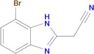 2-(7-Bromo-1H-benzo[d]imidazol-2-yl)acetonitrile