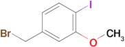 4-(Bromomethyl)-1-iodo-2-methoxybenzene