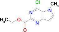 Ethyl 4-chloro-5-methyl-5H-pyrrolo[3,2-d]pyrimidine-2-carboxylate