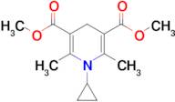 Dimethyl 1-cyclopropyl-2,6-dimethyl-1,4-dihydropyridine-3,5-dicarboxylate