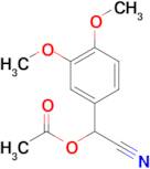 Cyano(3,4-dimethoxyphenyl)methyl acetate