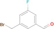 3-(Bromomethyl)-5-fluorobenzaldehyde