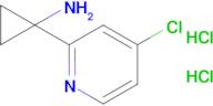 1-(4-Chloropyridin-2-yl)cyclopropan-1-amine dihydrochloride