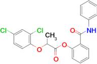 2-(Phenylcarbamoyl)phenyl 2-(2,4-dichlorophenoxy)propanoate