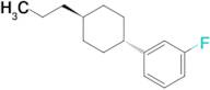 1-Fluoro-3-((1s,4r)-4-propylcyclohexyl)benzene