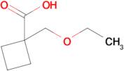 1-(Ethoxymethyl)cyclobutane-1-carboxylic acid