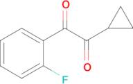 1-Cyclopropyl-2-(2-fluorophenyl)ethane-1,2-dione