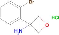 3-(2-Bromophenyl)oxetan-3-amine hydrochloride