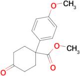 Methyl 1-(4-methoxyphenyl)-4-oxocyclohexane-1-carboxylate