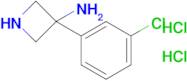 3-(3-Chlorophenyl)azetidin-3-amine dihydrochloride