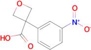 3-(3-Nitrophenyl)oxetane-3-carboxylic acid