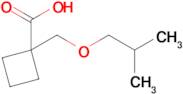 1-(Isobutoxymethyl)cyclobutane-1-carboxylic acid