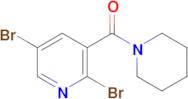 (2,5-Dibromopyridin-3-yl)(piperidin-1-yl)methanone