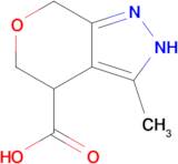 3-Methyl-2,4,5,7-tetrahydropyrano[3,4-c]pyrazole-4-carboxylic acid