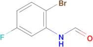 N-(2-bromo-5-fluorophenyl)formamide