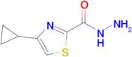 4-Cyclopropylthiazole-2-carbohydrazide