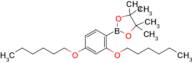 2-(2,4-Bis(hexyloxy)phenyl)-4,4,5,5-tetramethyl-1,3,2-dioxaborolane