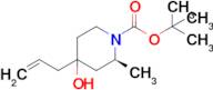 Tert-butyl (2S)-4-allyl-4-hydroxy-2-methylpiperidine-1-carboxylate