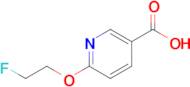 6-(2-Fluoroethoxy)nicotinic acid