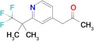 1-(2-(1,1,1-Trifluoro-2-methylpropan-2-yl)pyridin-4-yl)propan-2-one